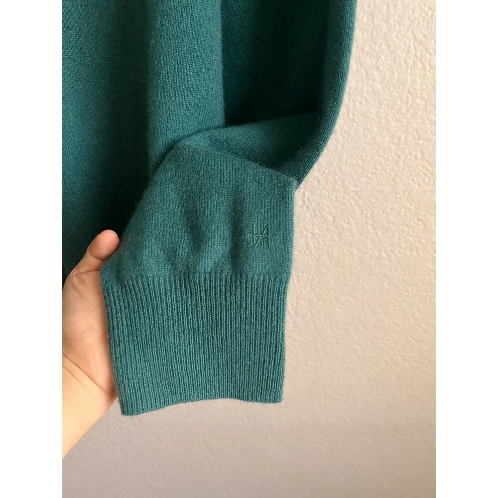 NAADAM Men's The Original Cashmere Sweater in Green Size MEDIUM